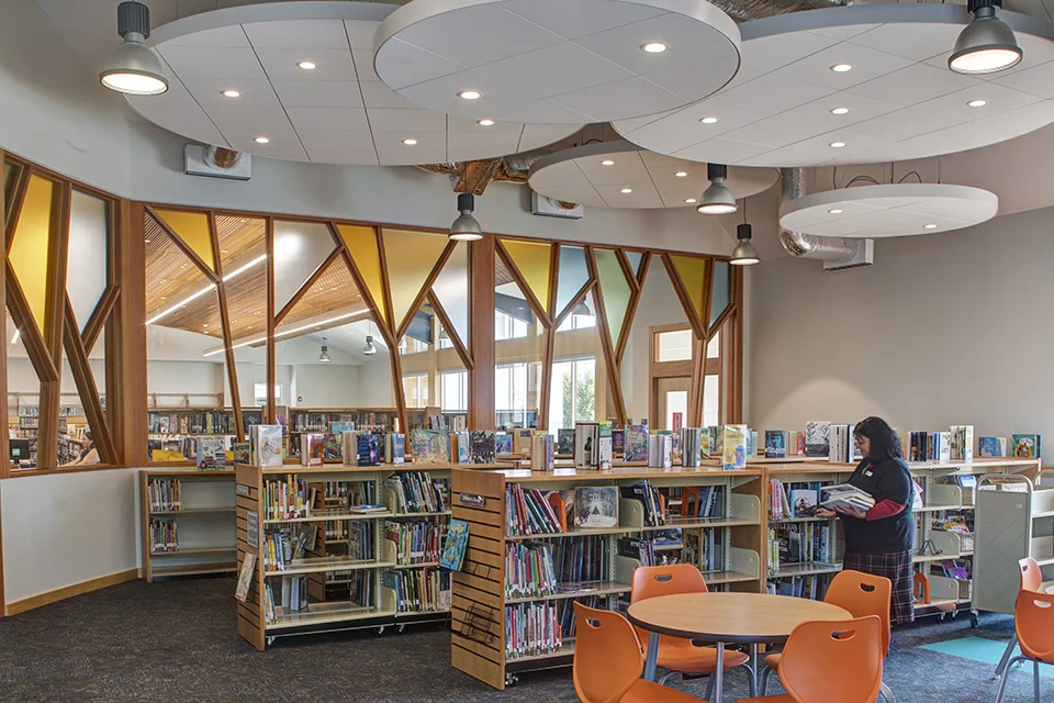 South Cumberland Library, after renovations
