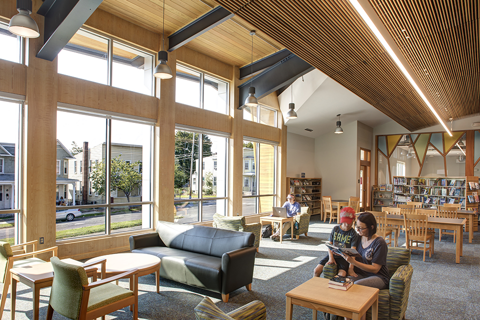 South Cumberland Library, after renovations