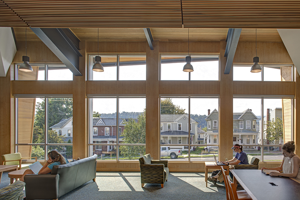 South Cumberland Library, after renovations