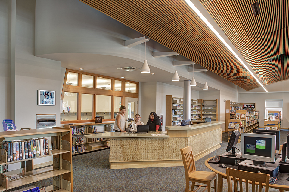 South Cumberland Library, after renovations