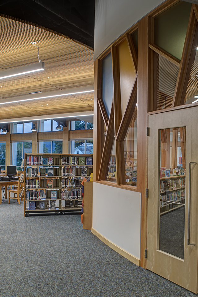 South Cumberland Library, after renovations