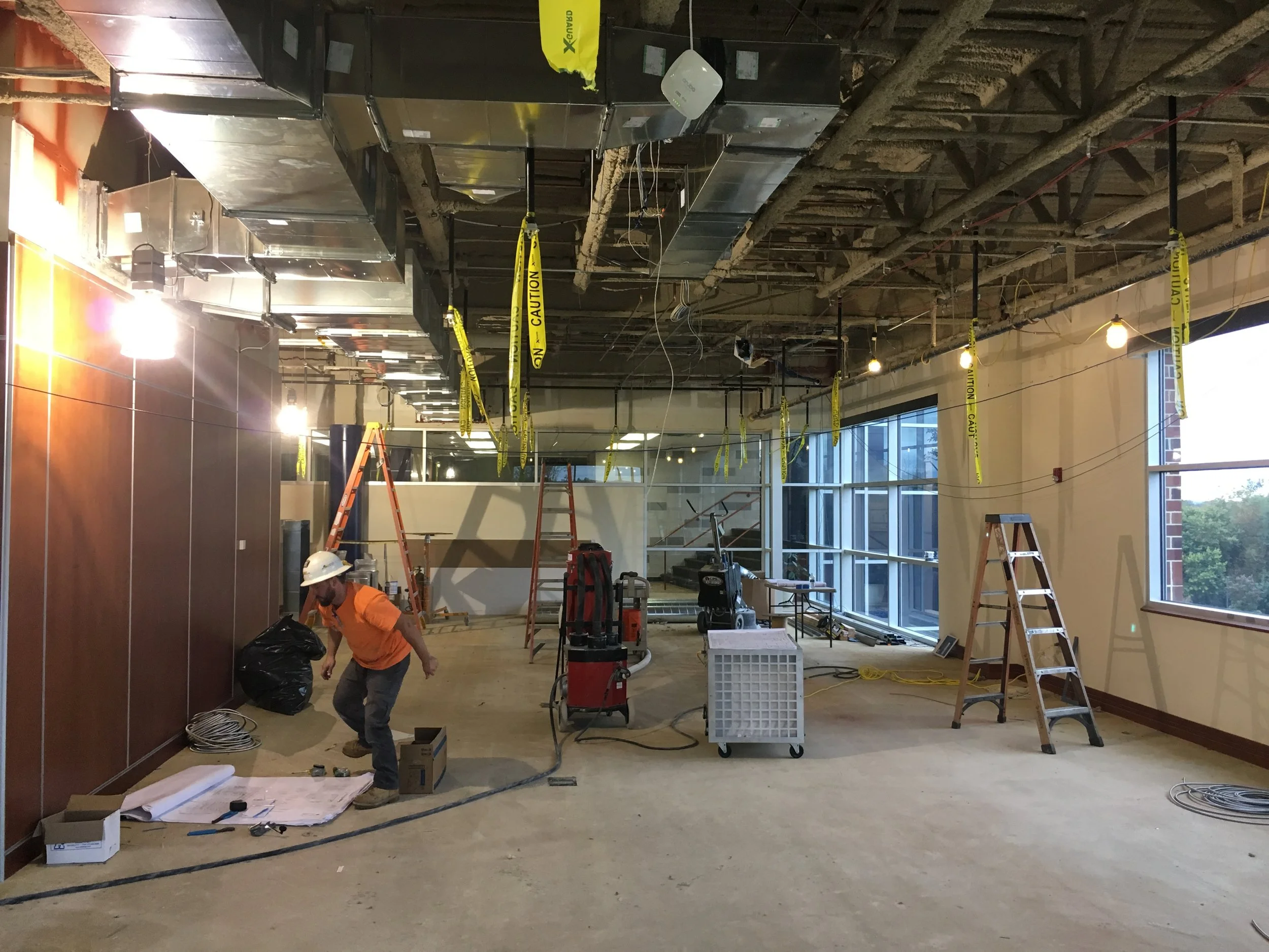 Nittany Success Center, construction