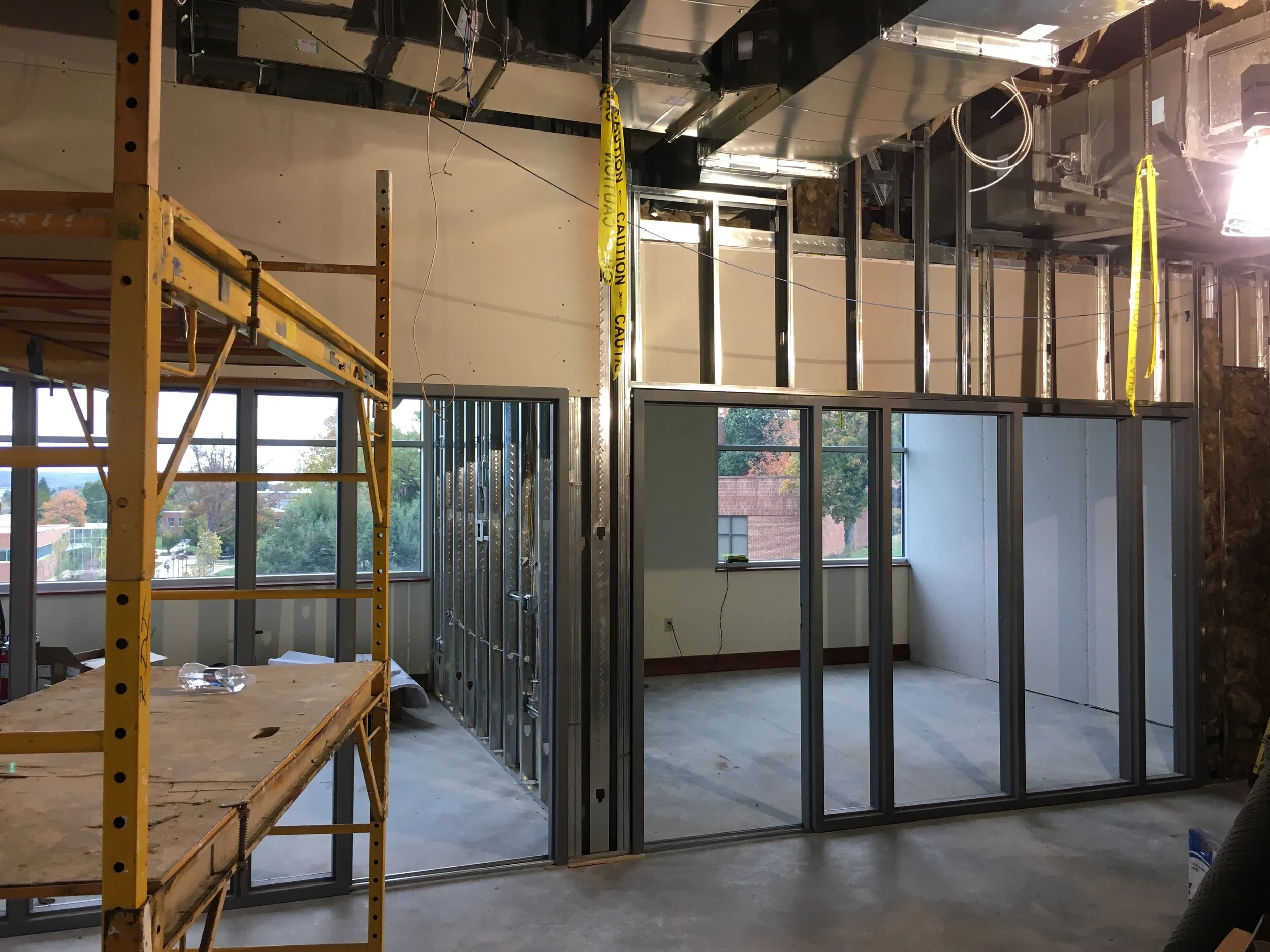 Nittany Success Center, construction