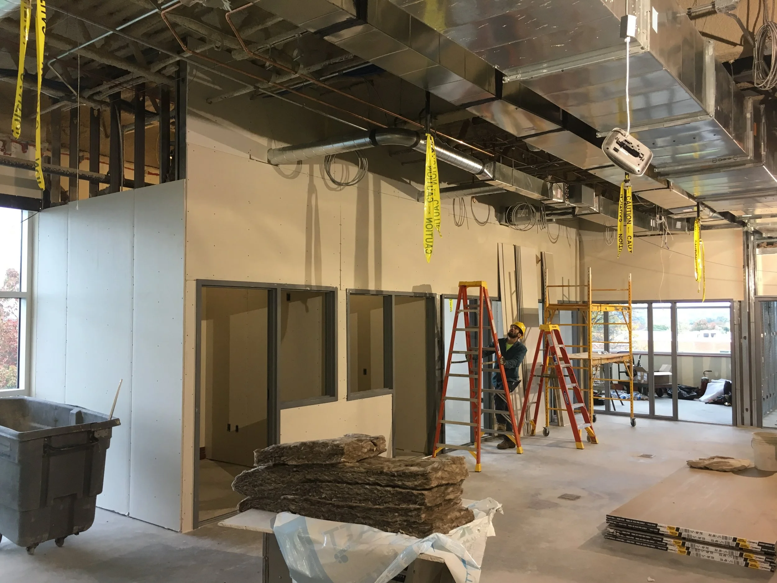 Nittany Success Center, construction