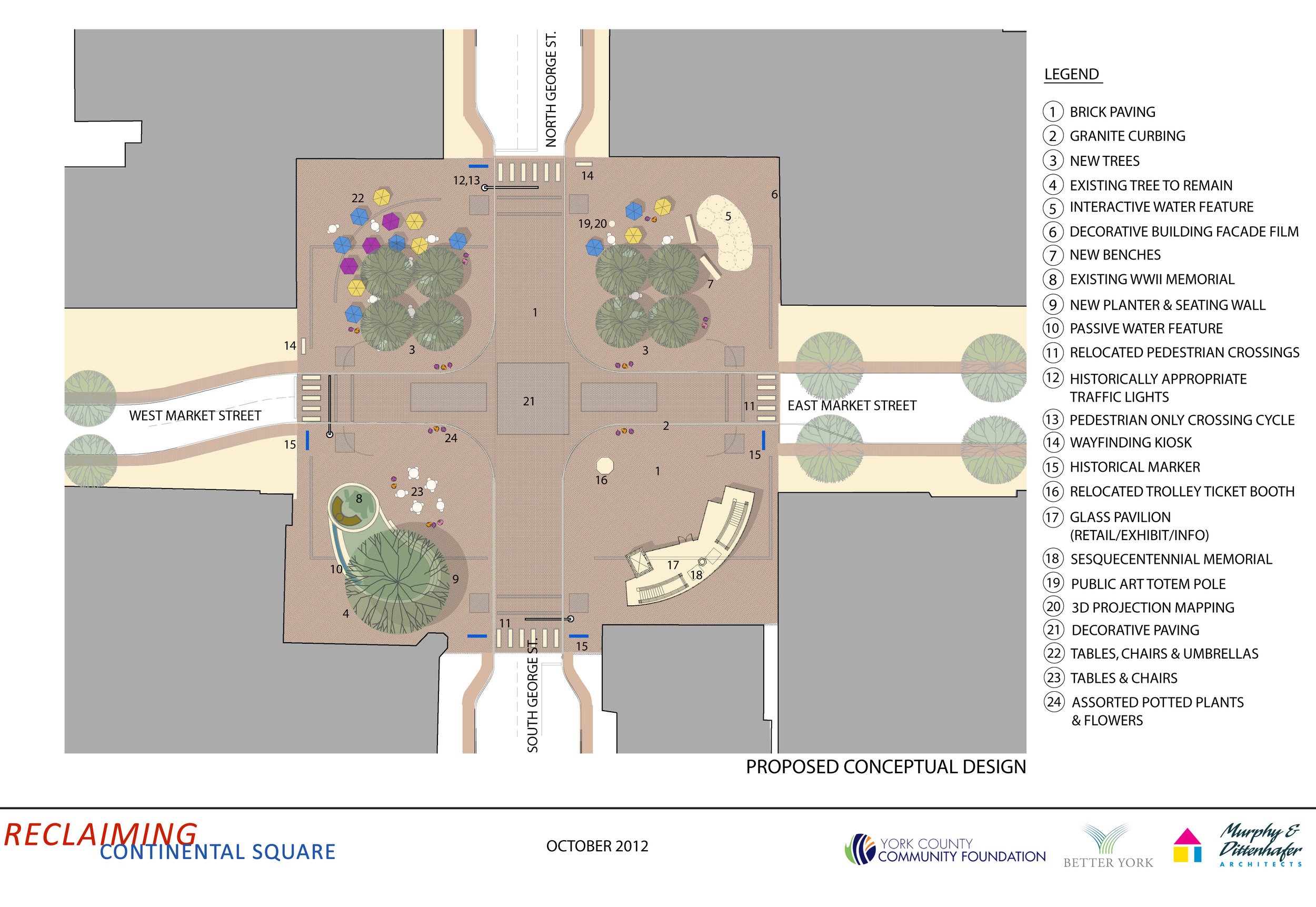 Continental Square Plan
