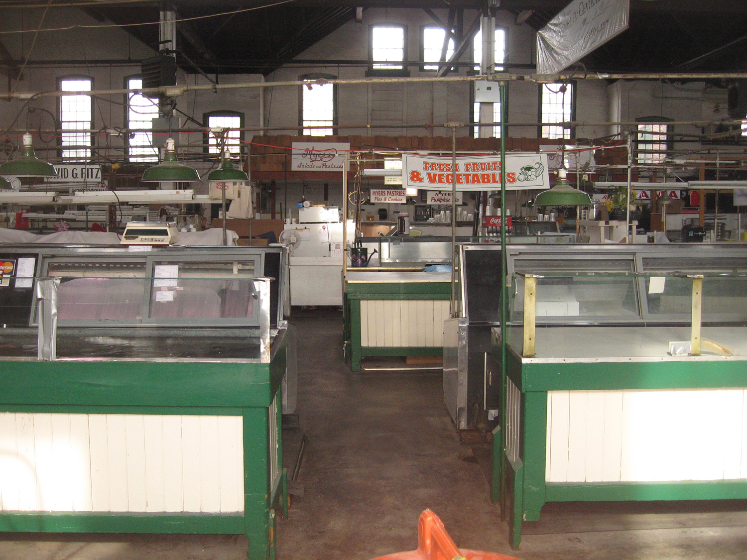 York Central Market House Interior - Before