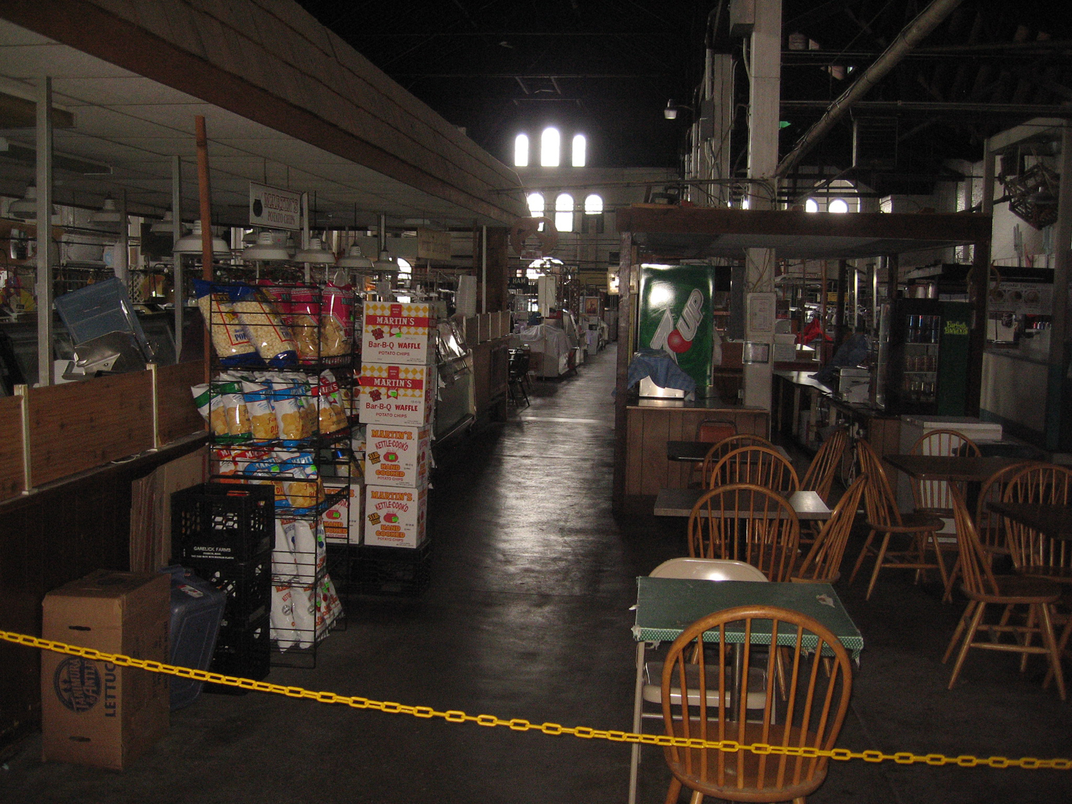 York Central Market House Interior - Before