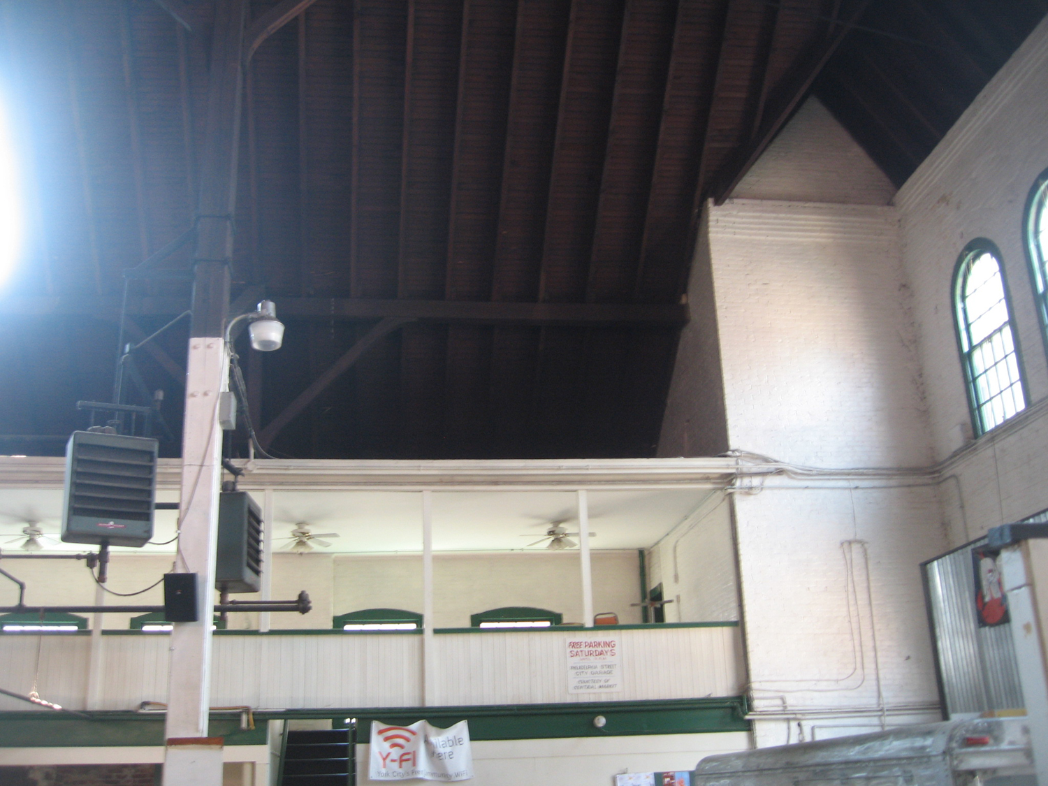 York Central Market House Interior - Before