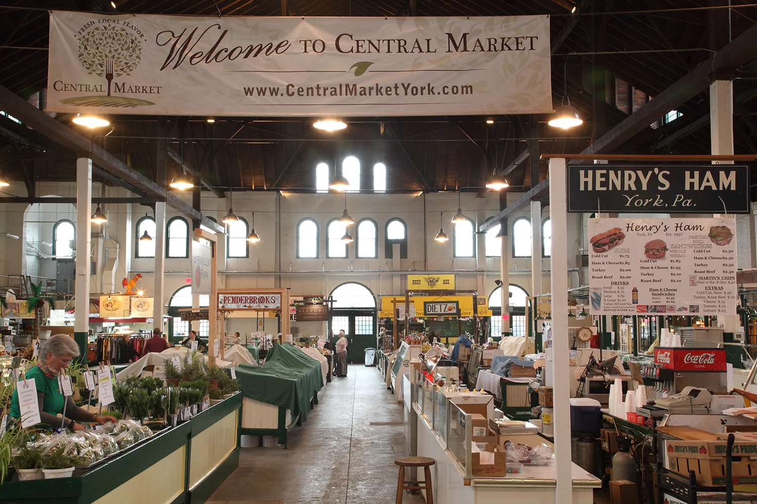 York Central Market House Interior - After