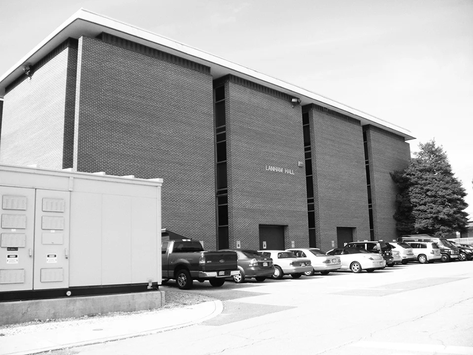 Lanham Hall at Prince George’s Community College, before the renovation