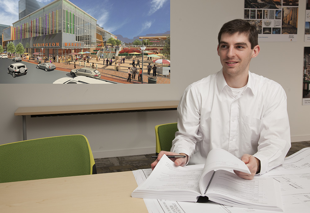Kyle Giumento, a 2016 graduate of Virginia Tech, says M&D has given him the opportunity to work on different kinds and scales of projects, from smaller renovations to brand new buildings.