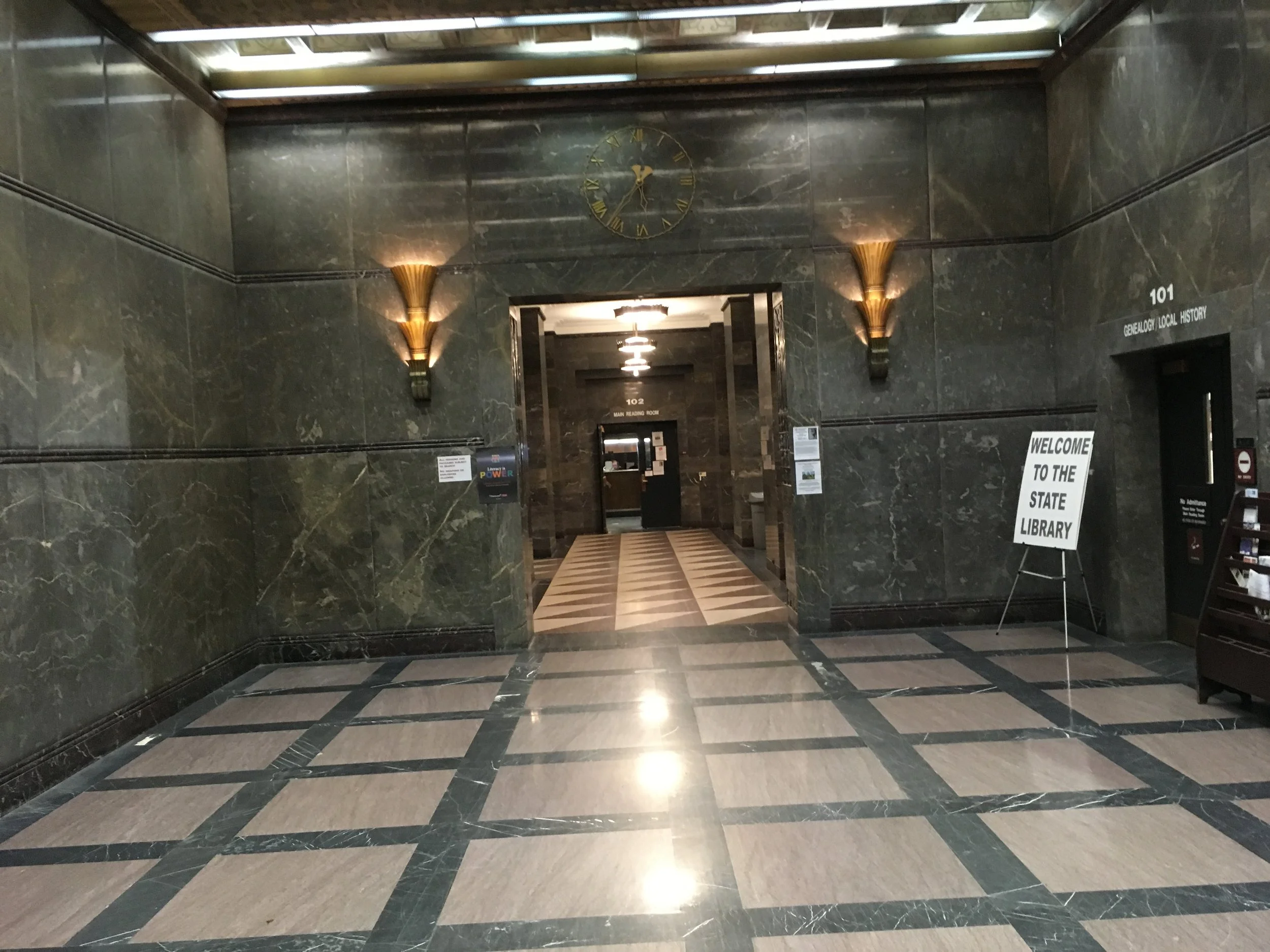 Lobby Of Historic Forum Building In Harrisburg Set For Next Stage