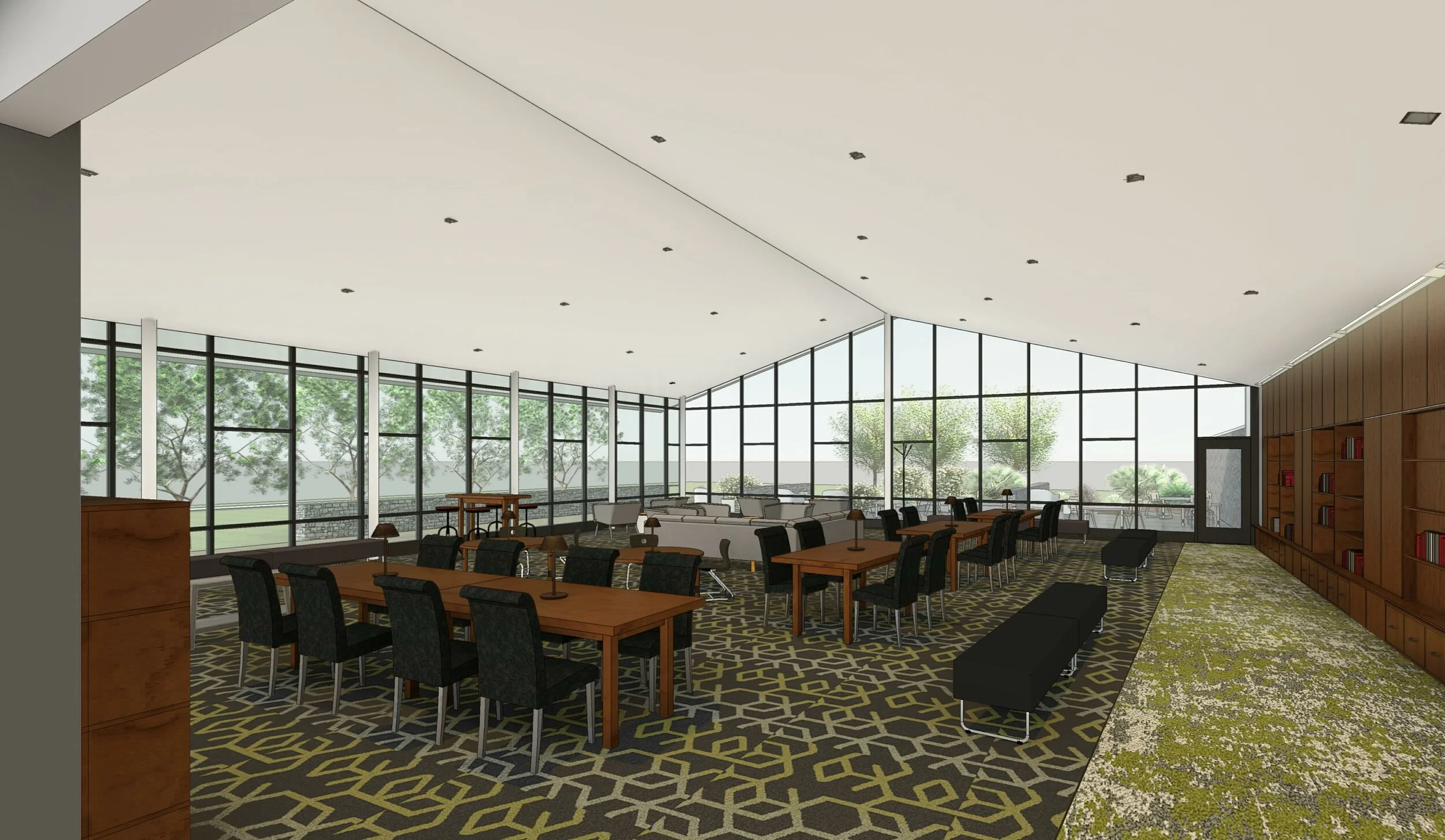 Vision for LaVale Library in Allegany County is a modern, welcoming change