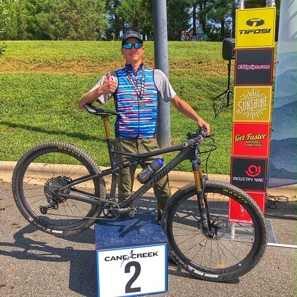 Another great finish for Ben Hill! He took 2nd in the Cat 2, age 40-49 field at the Cane Creek Cup this past weekend. Ben says, &ldquo;the course was packed with tight turns on single track, good times!&rdquo;

@canecreekcup @canecreekusa #ctsathlete