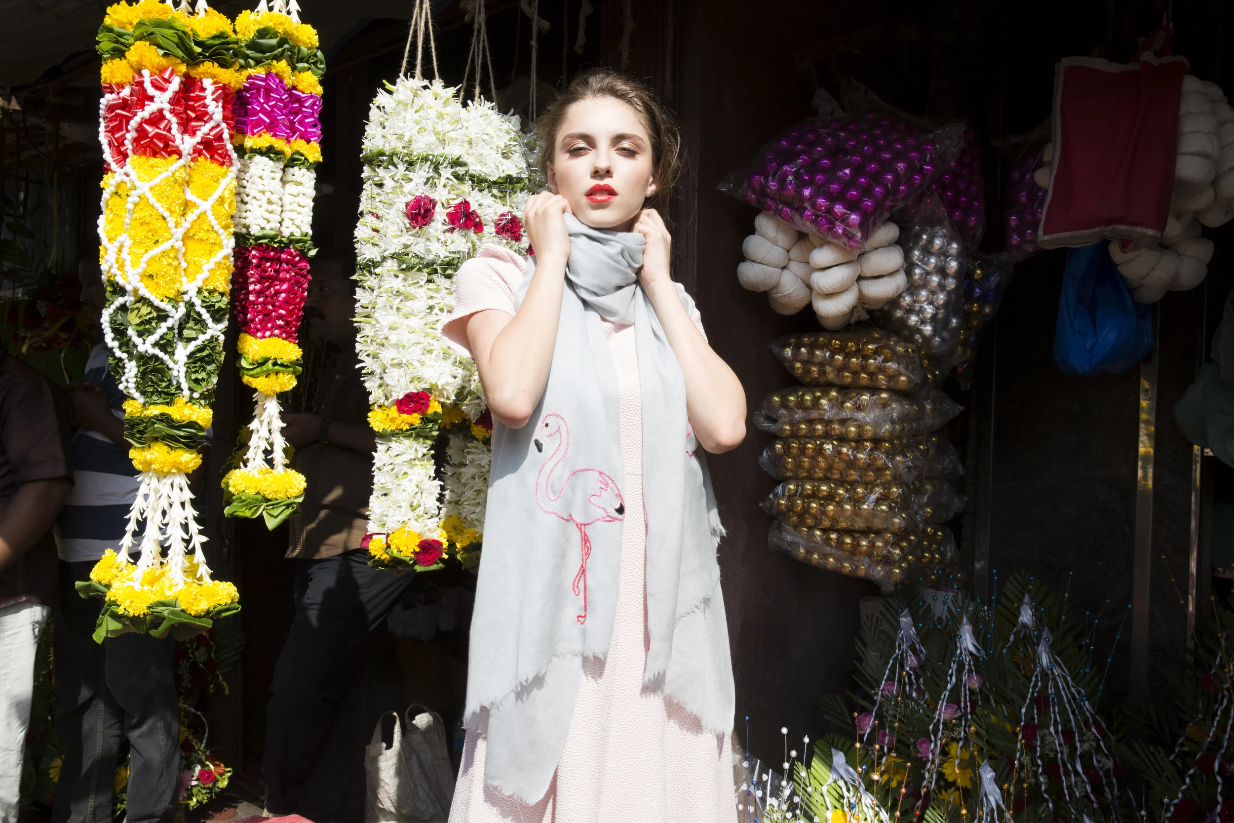 Fabulous Flamingo's Scarf