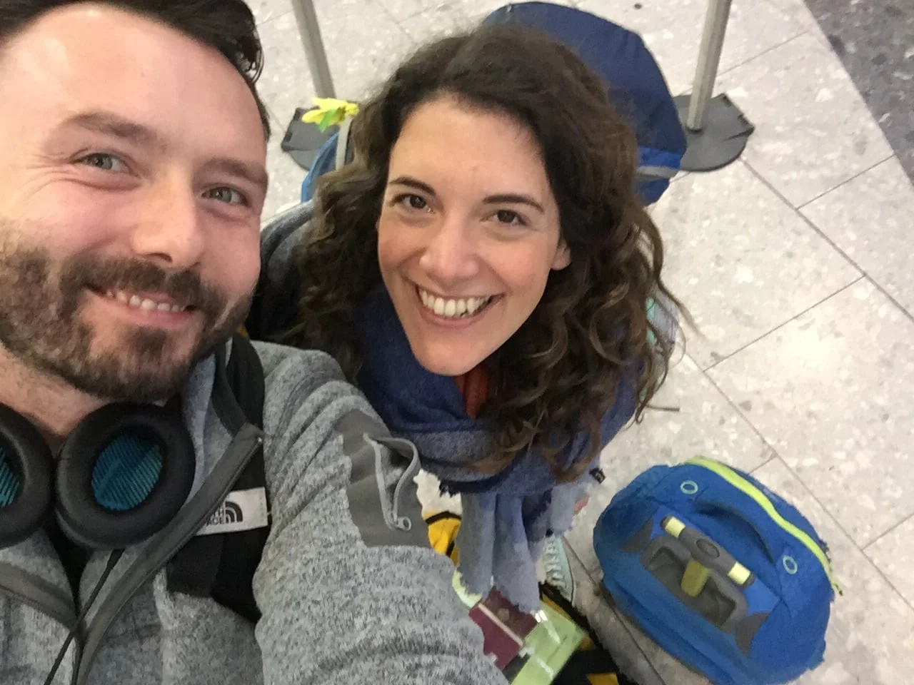 Heathrow Terminal 5 selfie for a good start :)