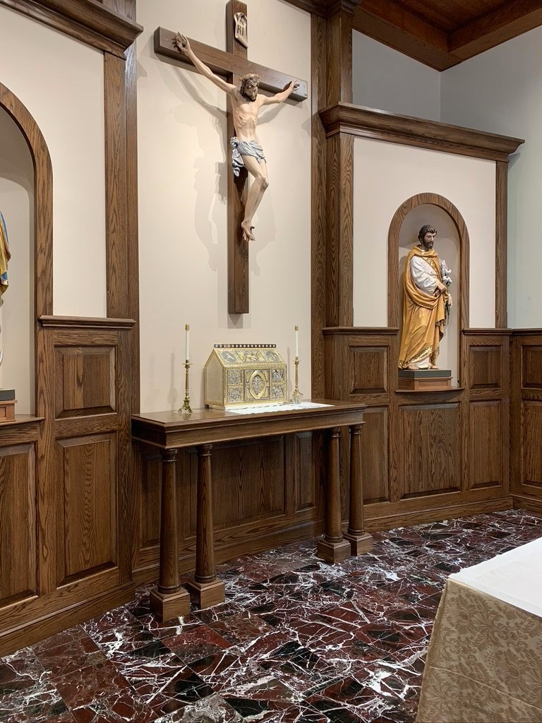 JP II Seminary Altar of Repose