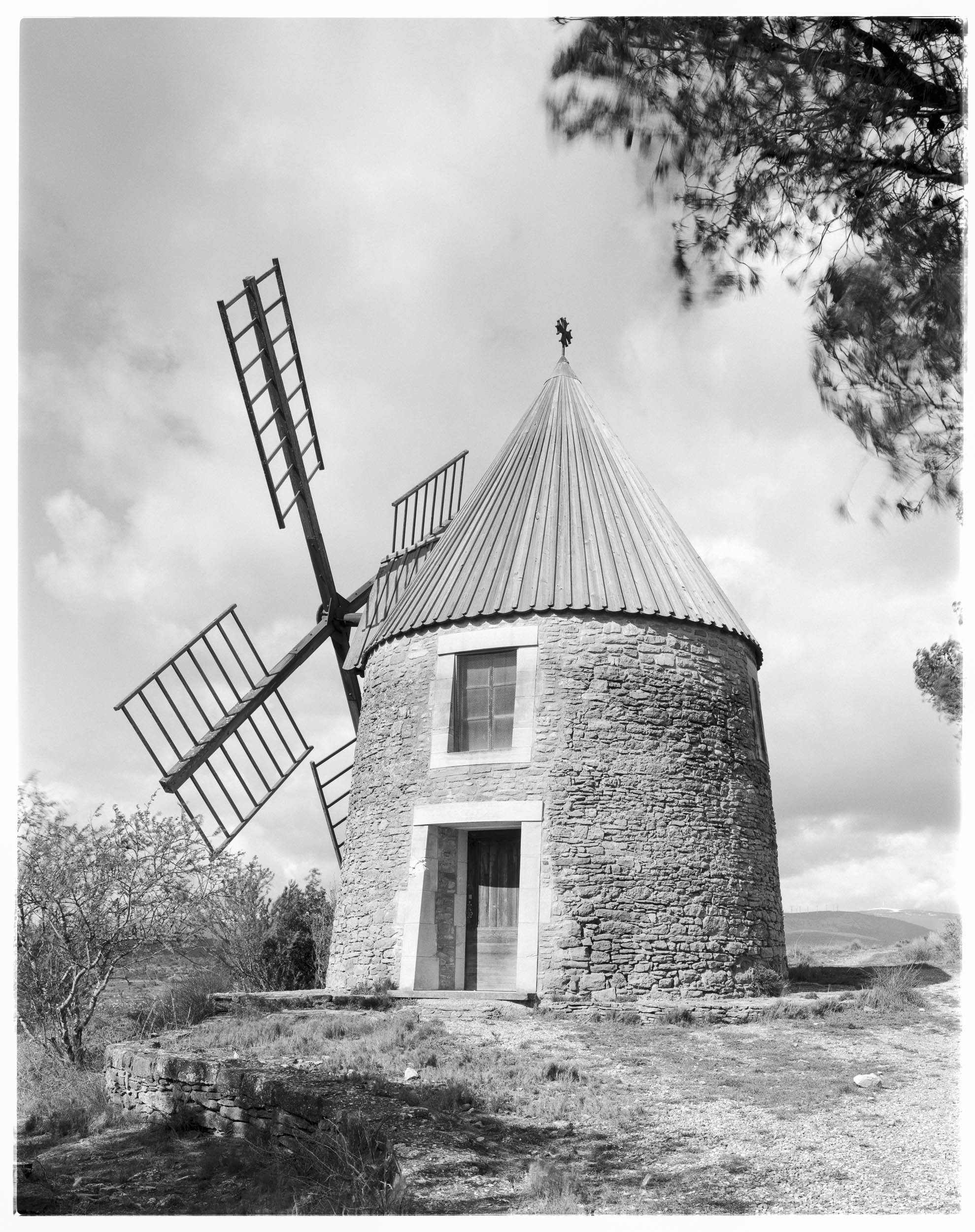 Moulin de Sainte Anne, Villegly, Occitanie, France