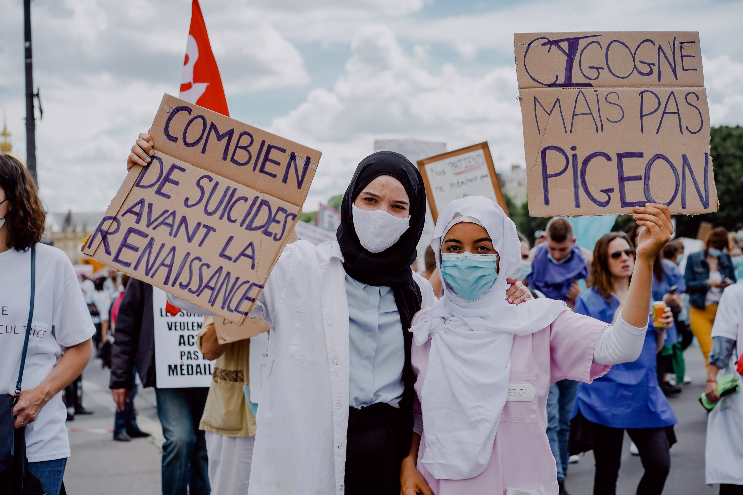  Manifestation du personnel soignant - Paris - 16 juin 2020 