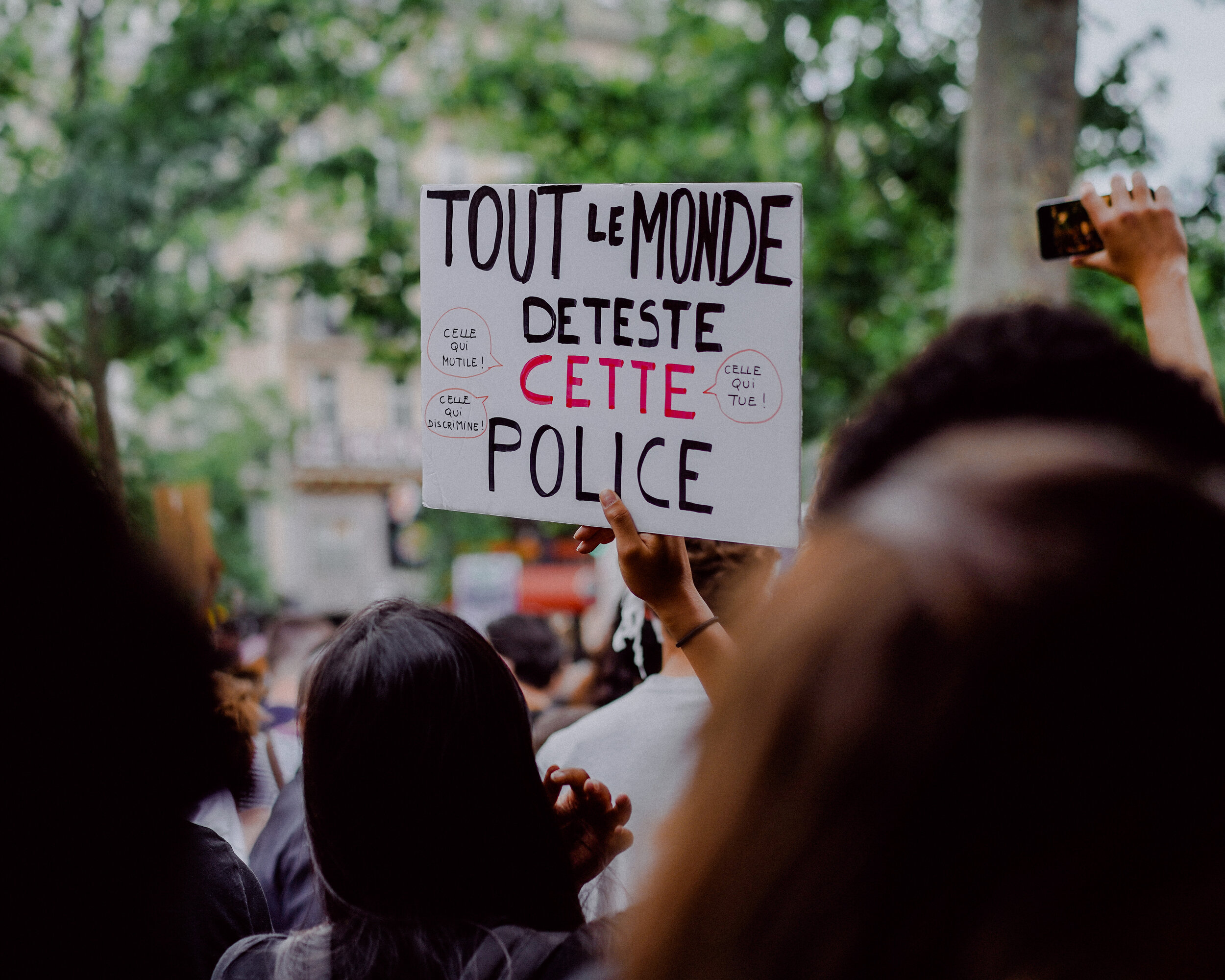  Rassemblement contre les violences policières - Paris, Place de la République, juin 2020 
