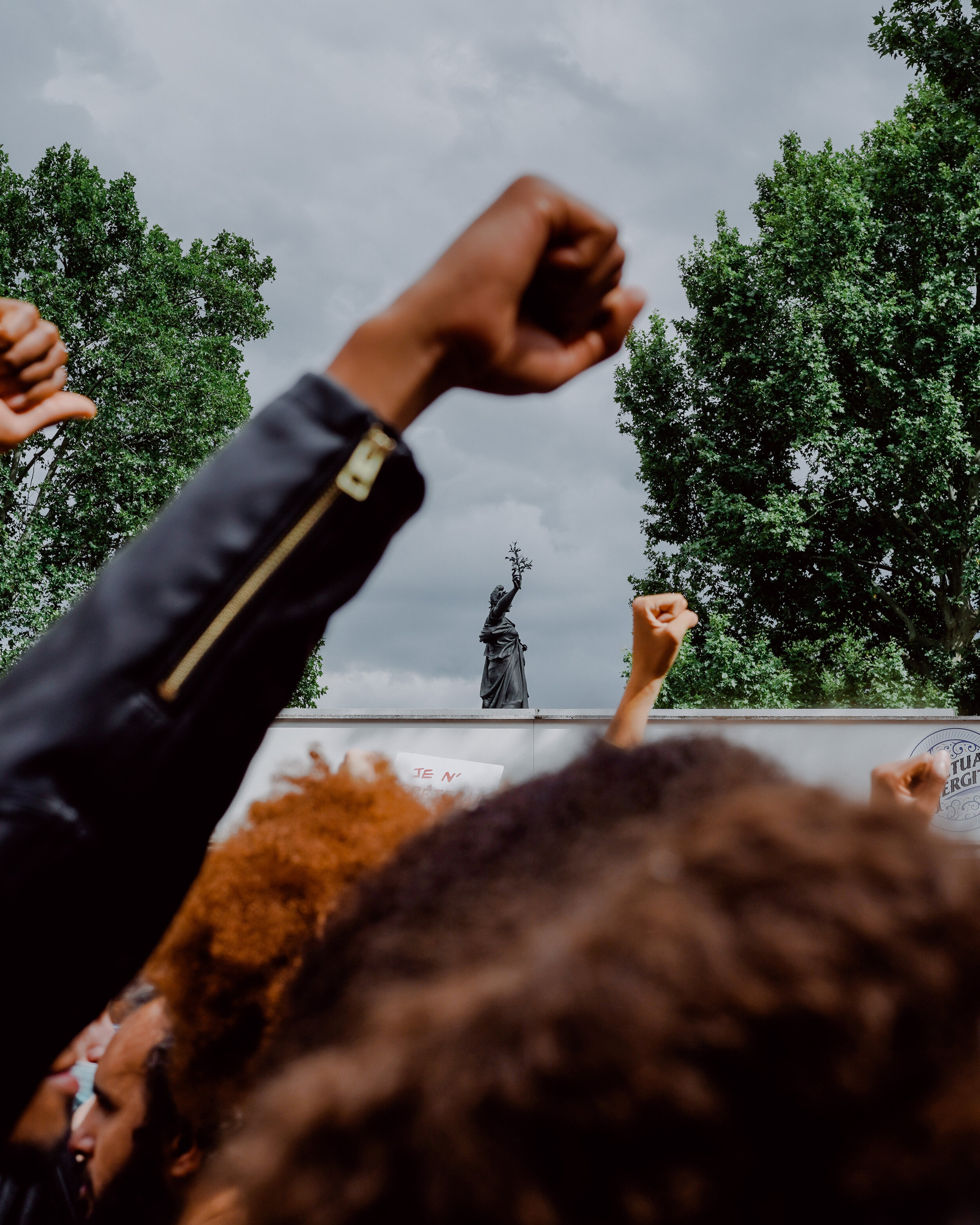  Rassemblement contre les violences policières - Paris, Place de la République, juin 2020 