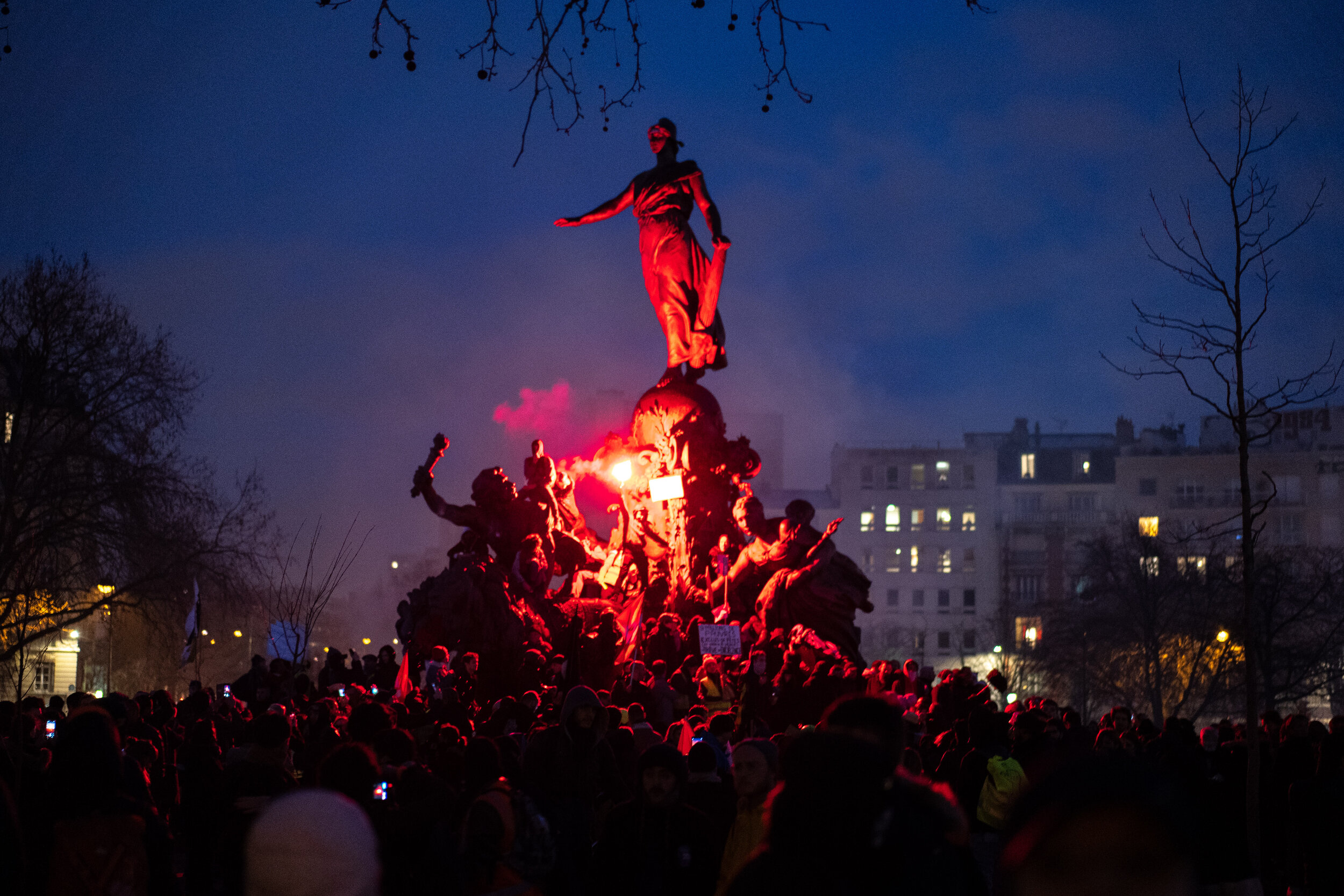  Manifestation contre la réforme des retraites - Paris, Décembre 2019 