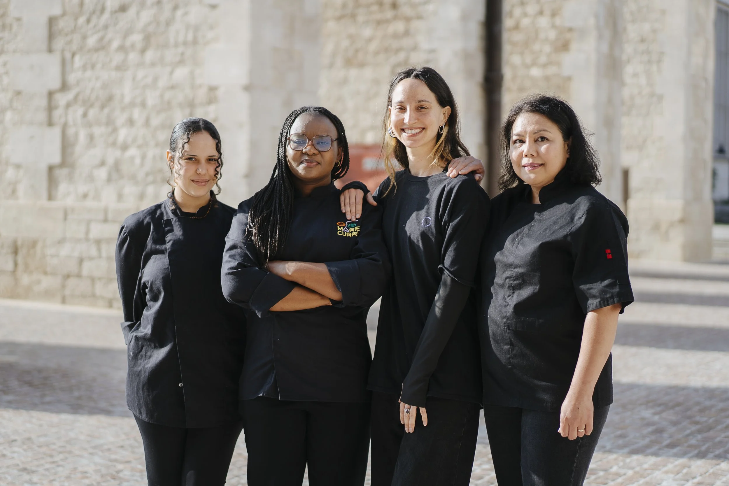 Commande photo pour l'association et traiteur Marie Curry (Portraits - groupe)