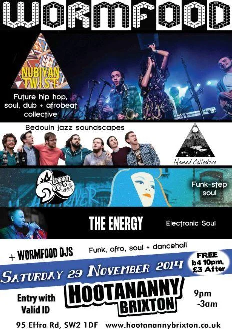 Wormfood@ Hootananny