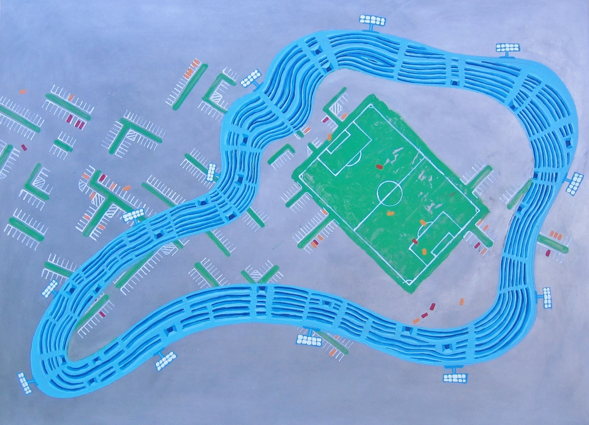 Map of a game.