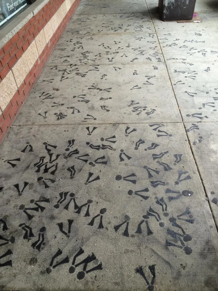 Gumheade Sidewalks at the All in One.JPG