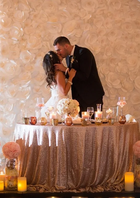 Flower backdrop available to rent!
