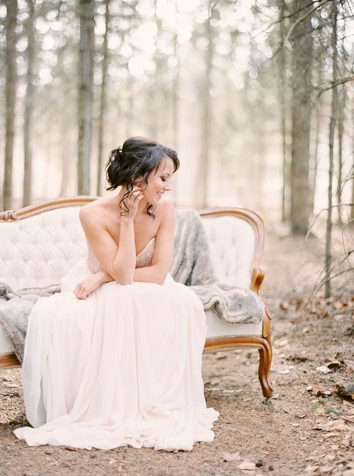 Enchanted Forest Styled Photoshoot: Ava Sophia Weddings + Justine Milton Collaboration