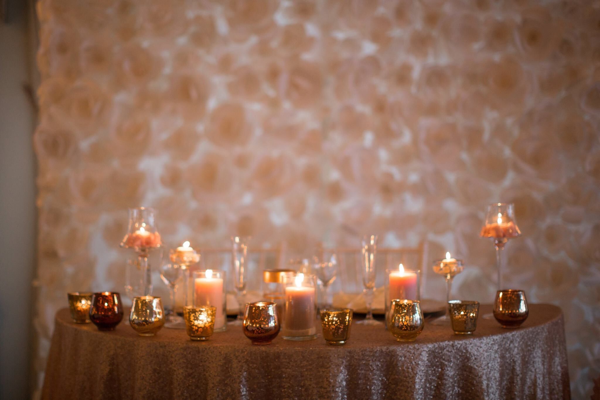 Bride &amp; Groom Tables