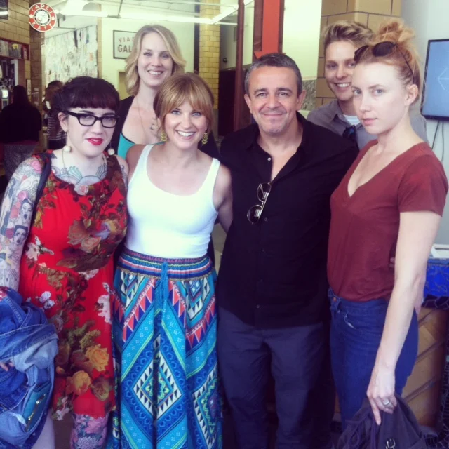  Back row: Leah & Spencer. Front row: JoAnn, Jen, Nick & Nichole. 