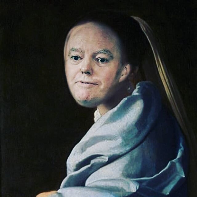 I fixed it 🤓&quot;Study of a young... English CMO Chris Whitty&quot; - - - Vermeer, 1667 and World News: #COVID19, 2020 🧐🌎📰😷😳🤓🎨🤪
.
.

#doppelganger #chiefmedicalofficer #17thcentury #21stcentury #arthistorynerd #silverlinings #covid19memes #