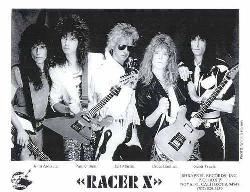 Juan, far left, with Racer X