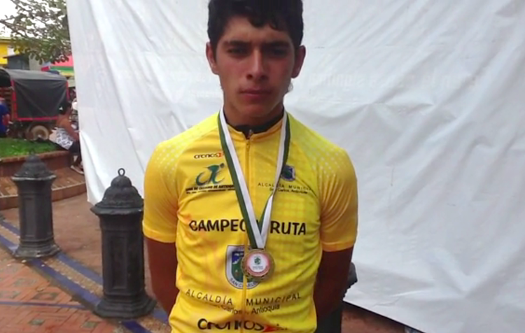 A young Gaviria (Photo: Nuestro Ciclismo)
