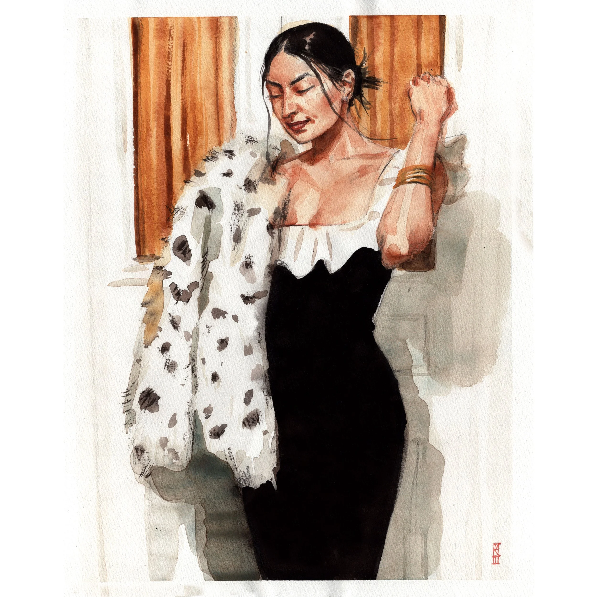 Her Fur Coat