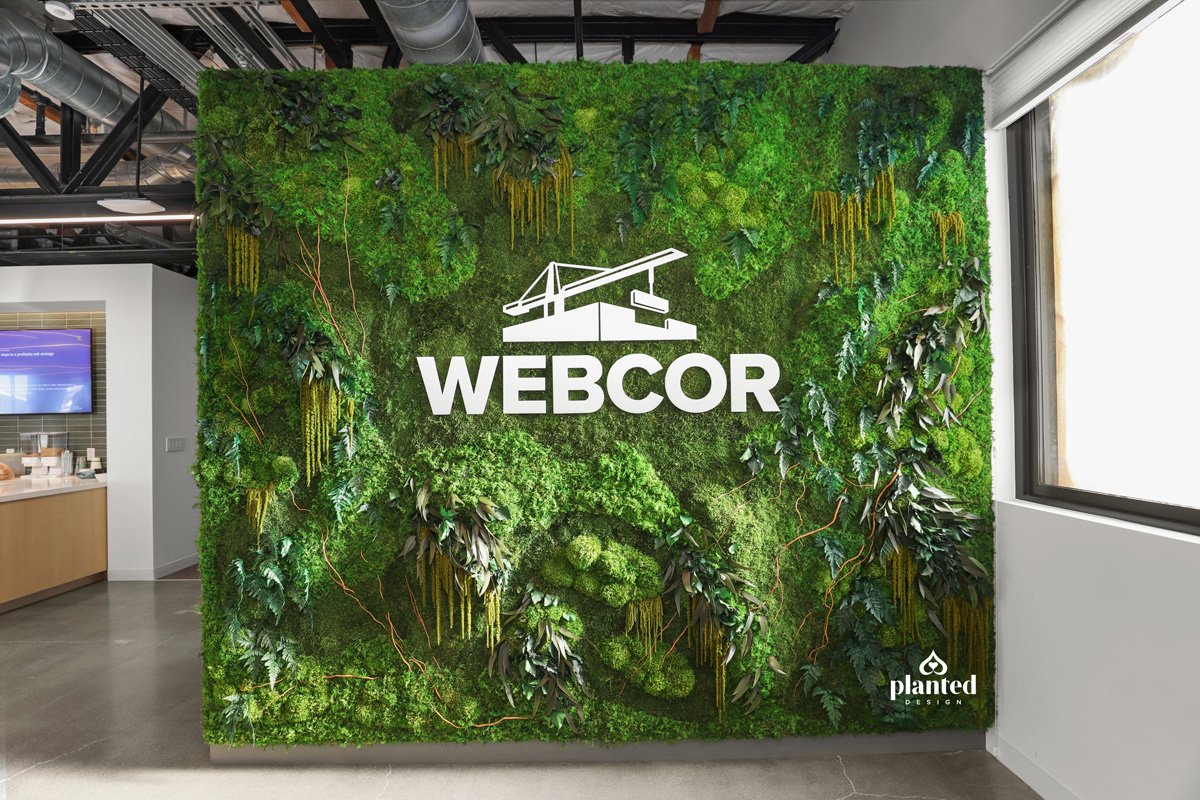 Planted-Design_Webcor_Reception_Preserved_Moss_Wall_Alameda_Custom_Signage_Logo_FoliagPlanted-Design_Webcor_Reception_Preserved_Moss_Wall_Alameda_Custom_Signage_Logo_Foliage-2.jpg