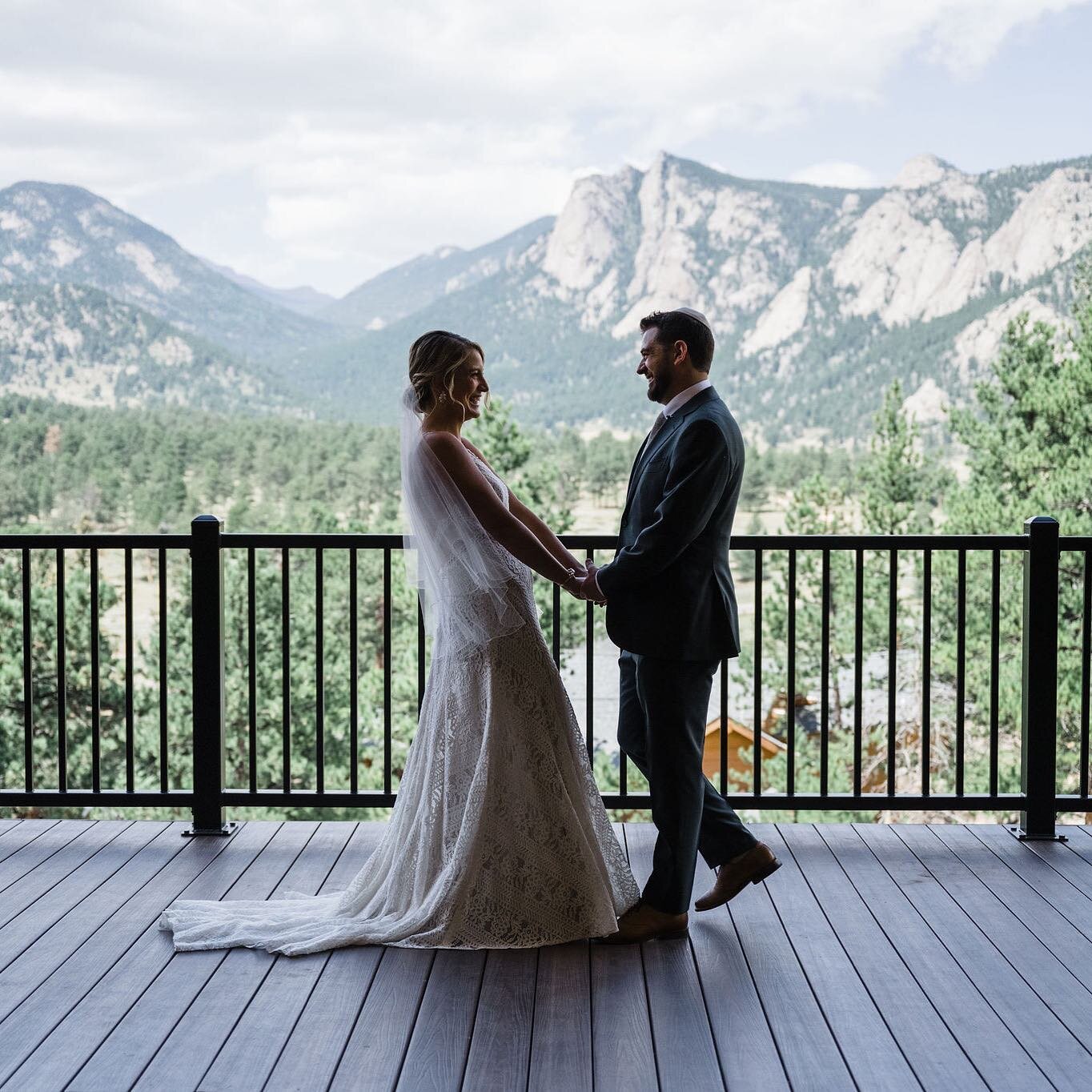 Two cuties and your casual Colorado backdrop 🏔️