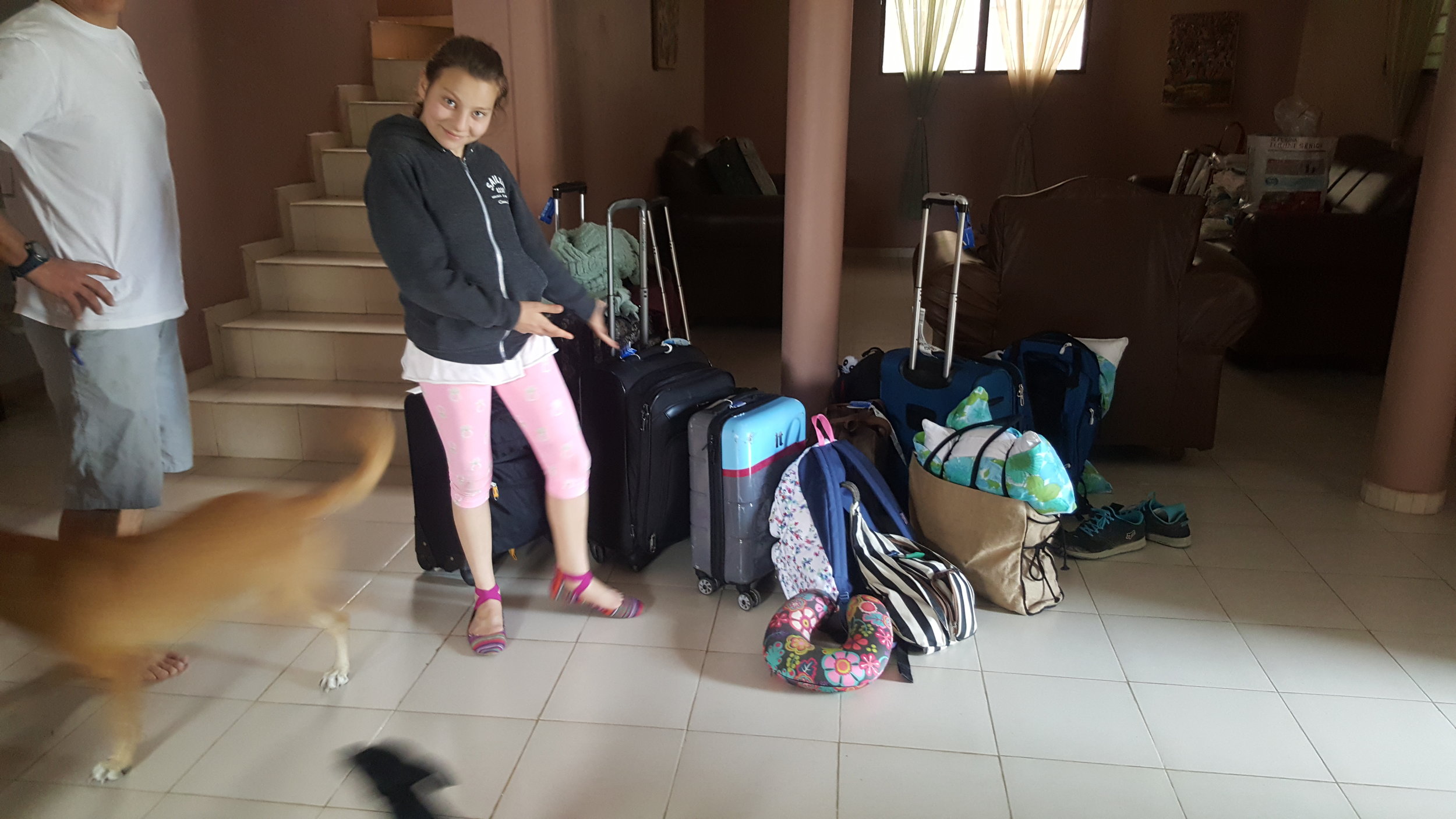 All of our luggage made it safely!