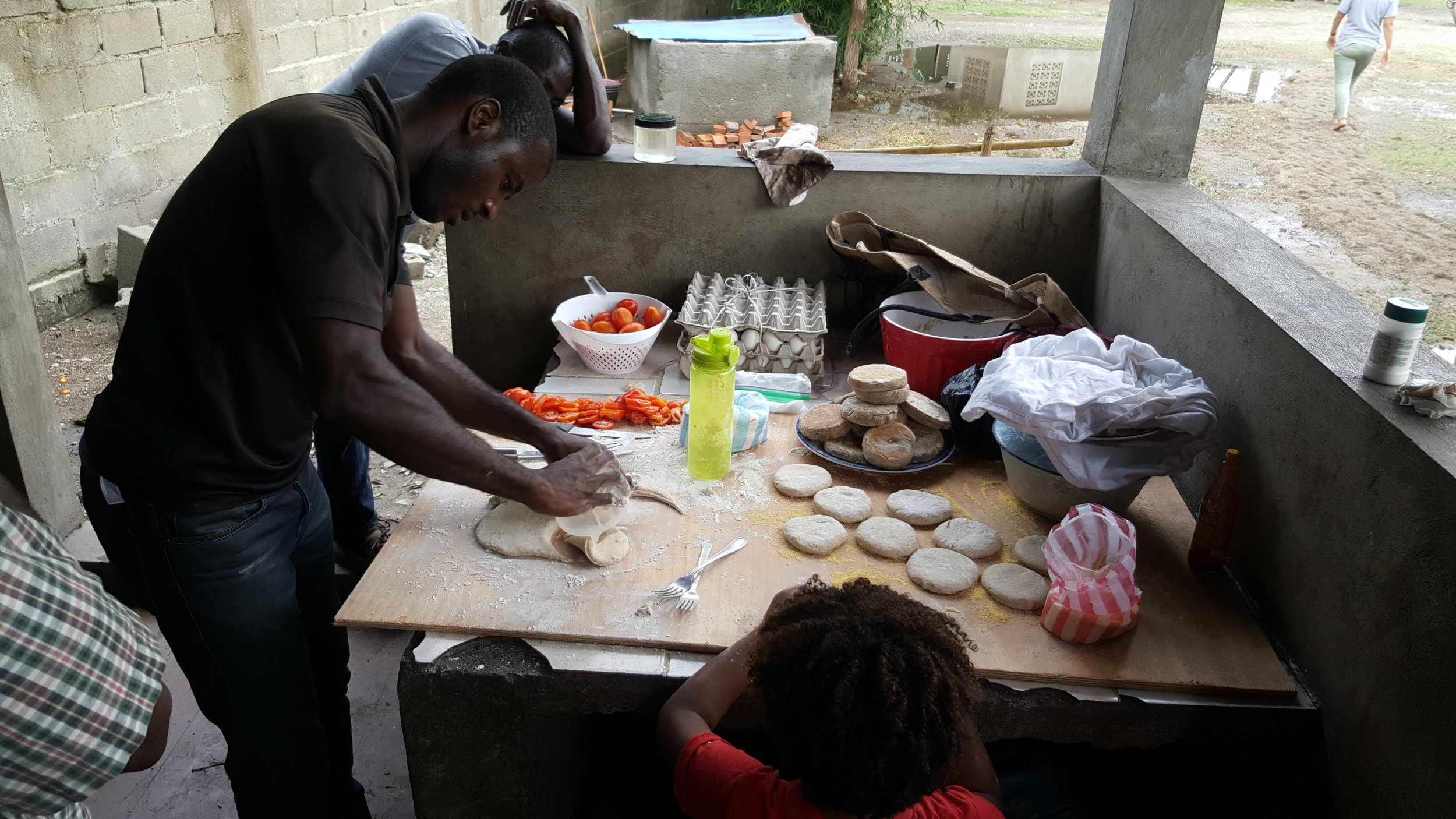 Blaise taking over with the sourdough muffins. He's amazing.