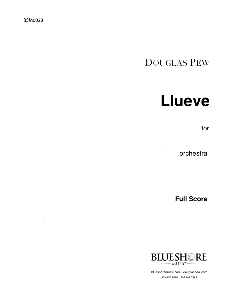 Llueve, for Orchestra