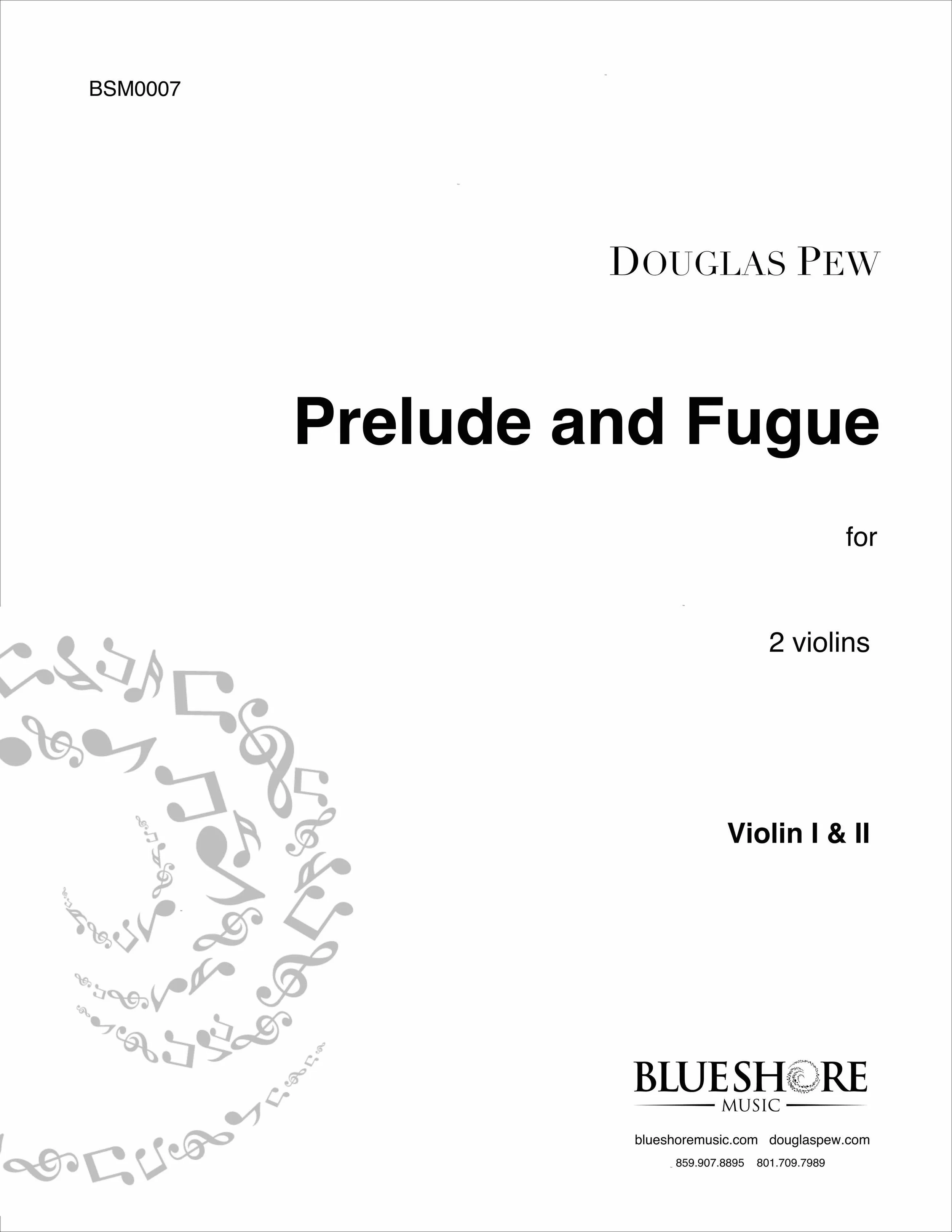 Prelude and Fugue - for 2 Violins