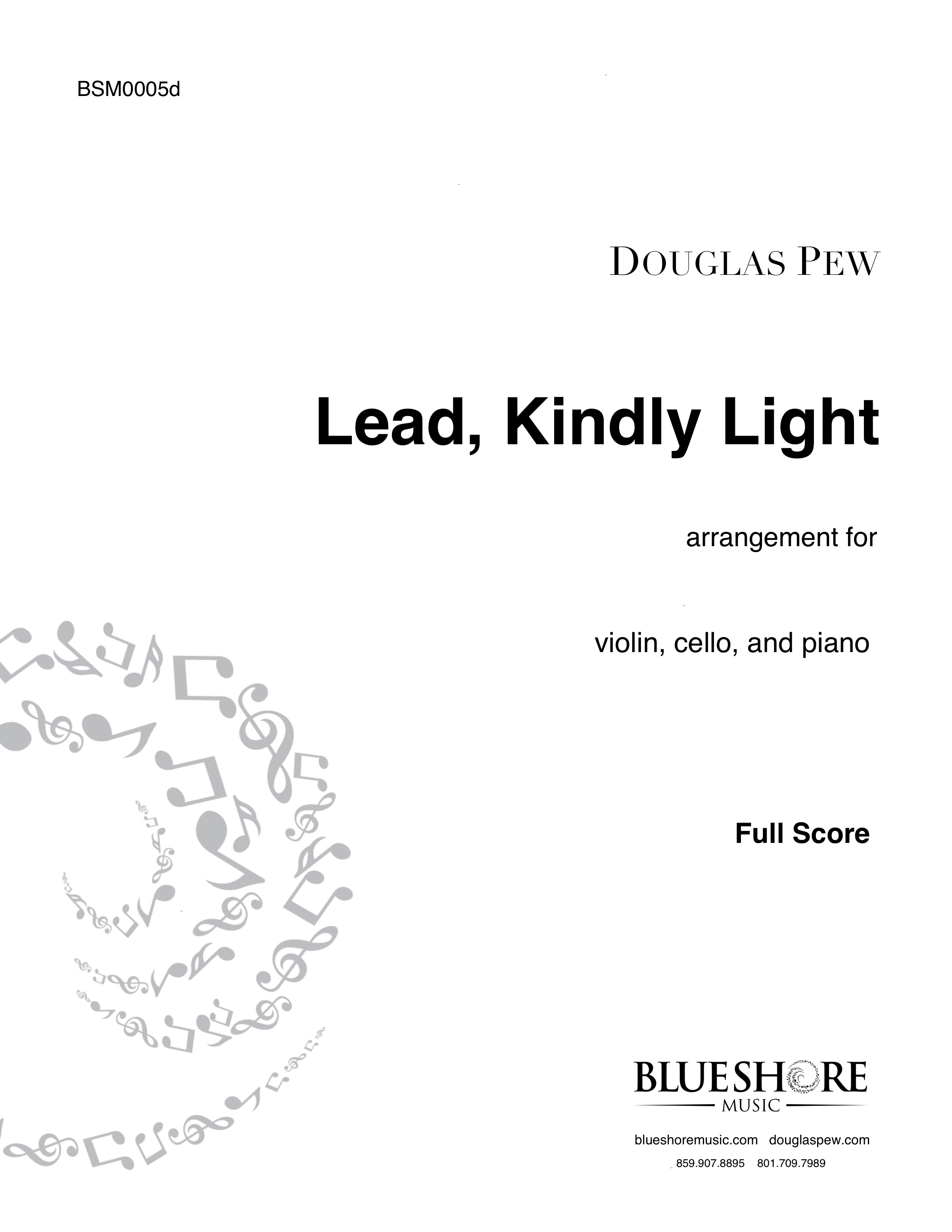 Lead, Kindly Light , for Violin, Cello and Piano