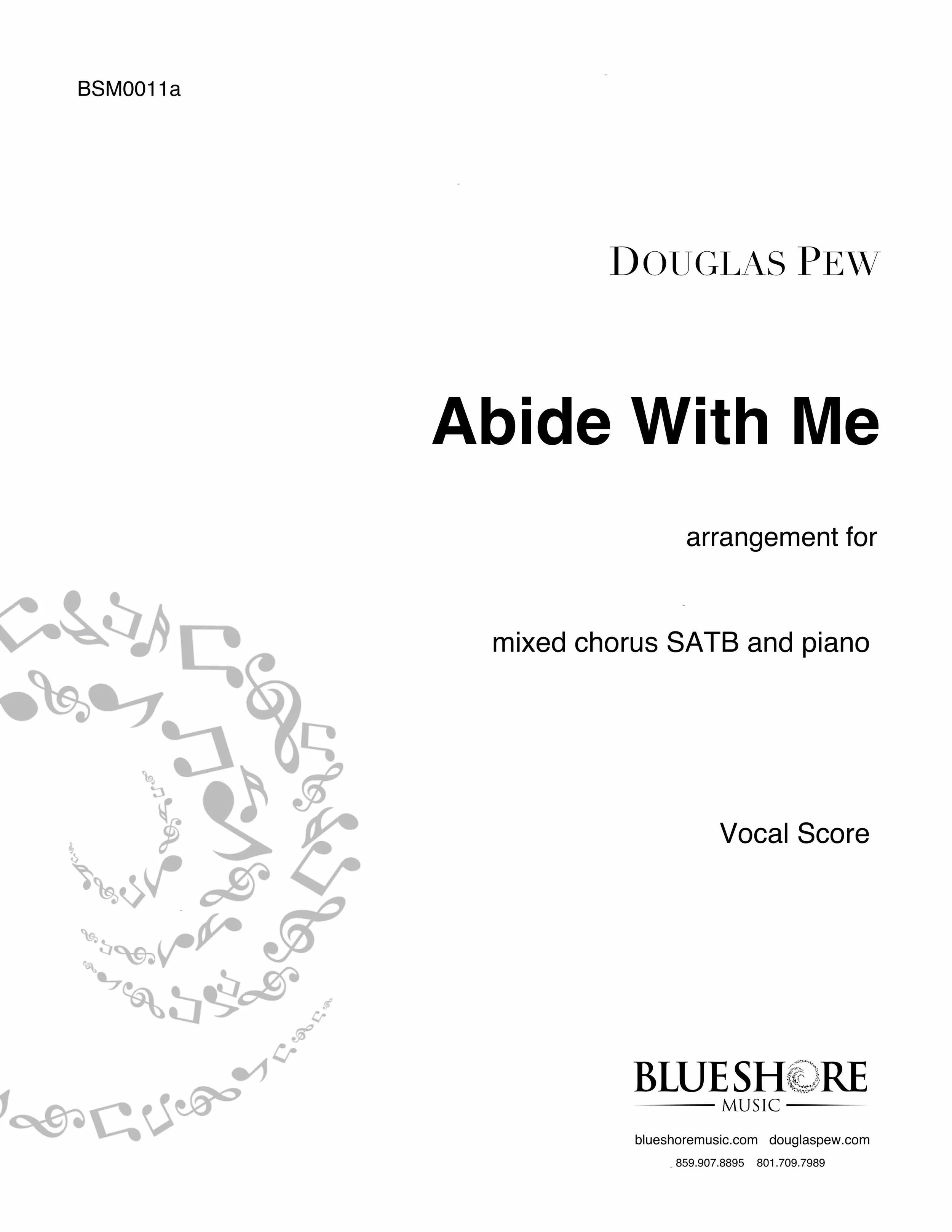 Abide With Me, Mixed Choir SATB and Piano (1 Copy)