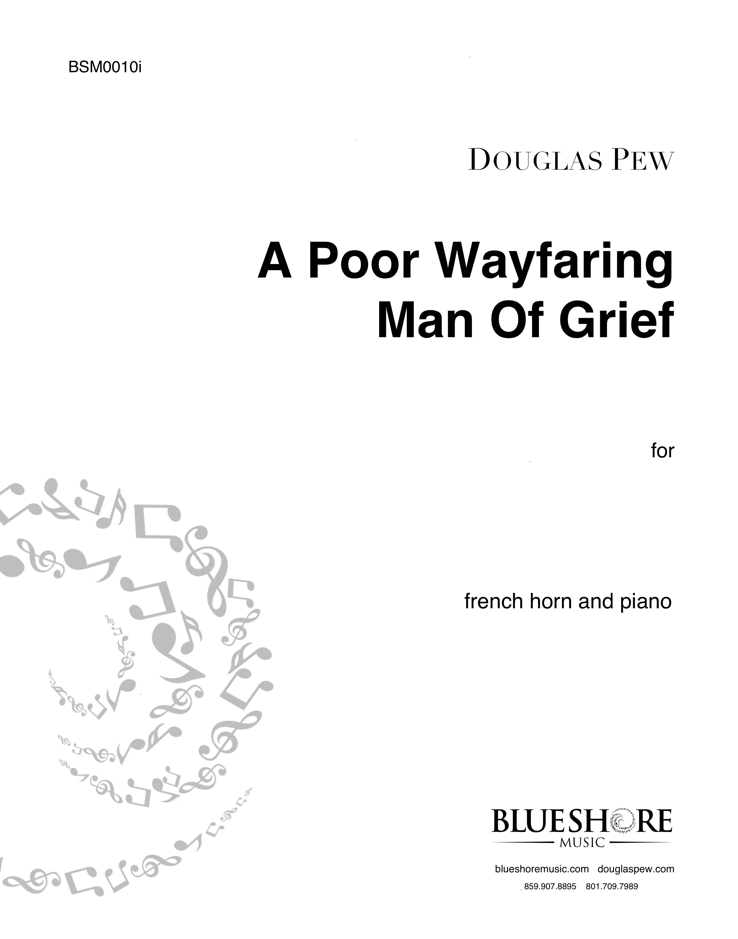A Poor Wayfaring Man Of Grief (French Horn & Piano)