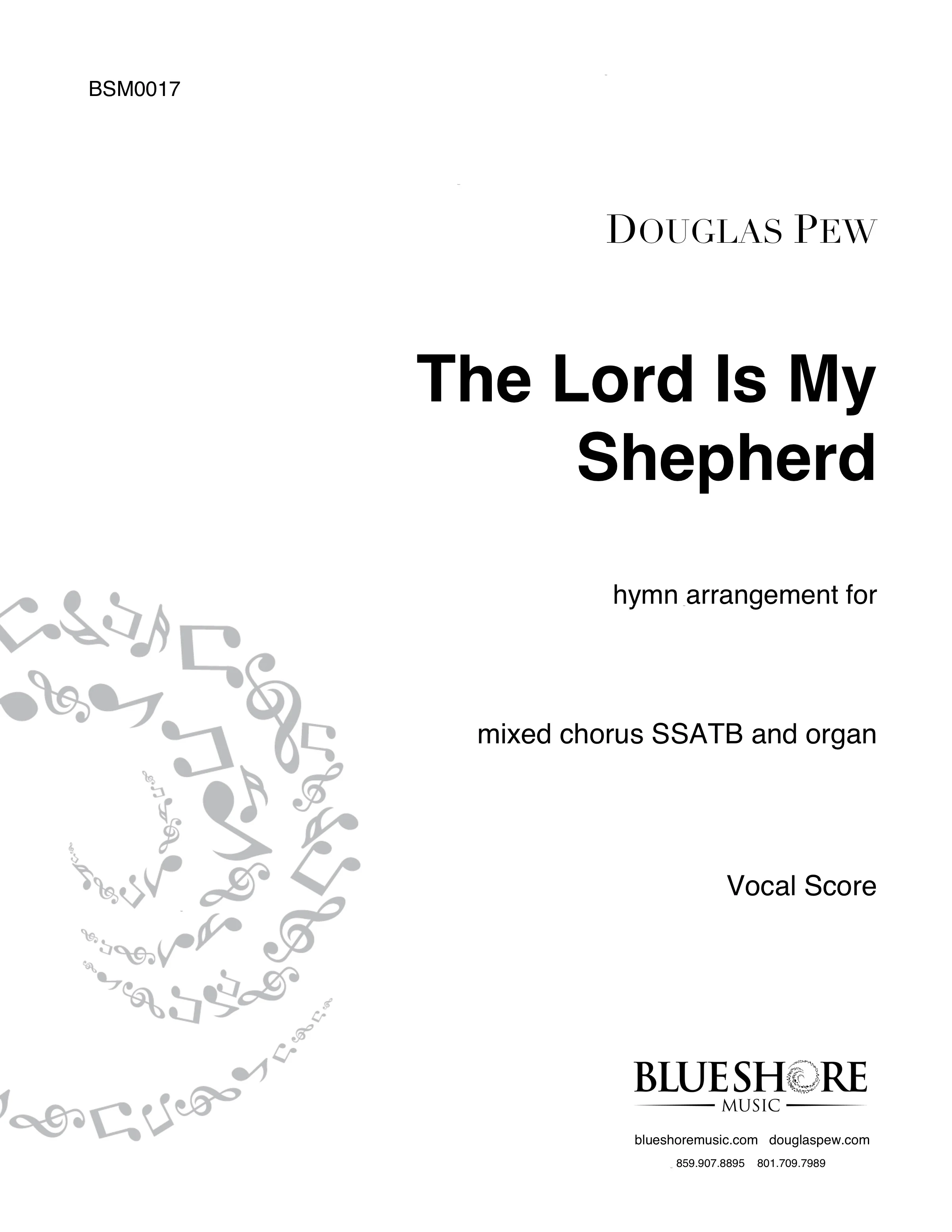 The Lord Is My Shepherd (hymn arr.), SSATB and Organ (1 Copy)