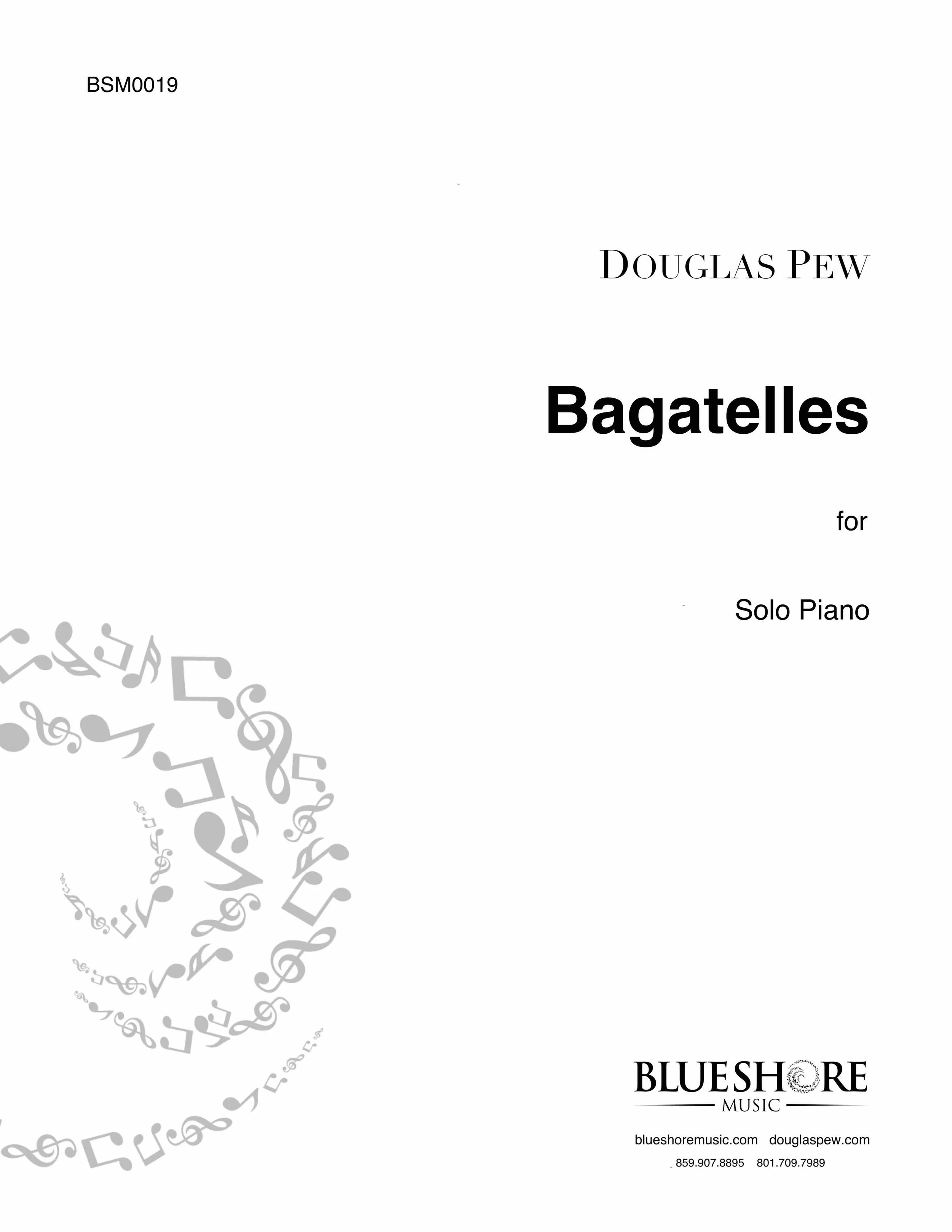 Bagatelles for Solo Piano (1 Copy)