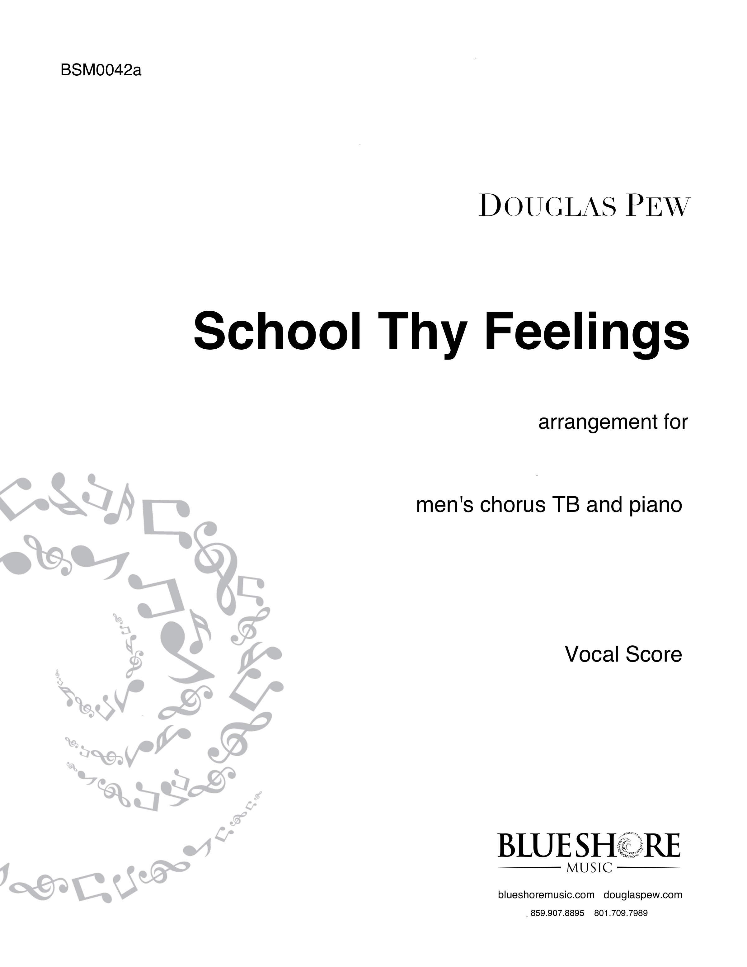 School Thy Feelings TB and Piano (or Organ)